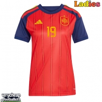 Spain Lamine Yamal #19 Replica Home Shirt Ladies World Cup 2026 Short Sleeve